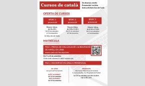 S'inicia la inscripció als nous cursos de català de l’Hospitalet de l’Infant