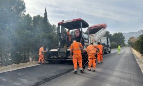 L'Ajuntament millora el paviment de l'últim tram de la Via Augusta de l'Hospitalet de l'Infant