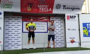 Tercera posició general per al ciclista cambrilenc Edgar Curto a la Gran Cursa de Santa Tecla