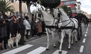 Els Tres Tombs, l'esmorzar popular i el ball centraran la festa de Sant Antoni aquest cap de setmana