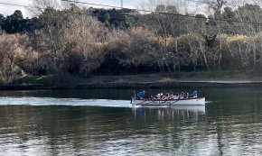 Vent d'Estrop Vogadors de Cambrils enceta la temporada al Descens del Meandre de Flix