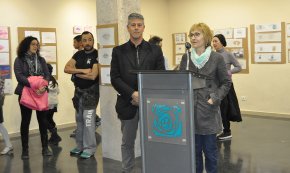 Els alumnes més petits del Taller Traç exposen les seves creacions artístiques a l'Espai El Pati