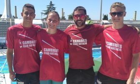 Tres nedadors infantils del Cambrils Club Natació competeixen als campionats d'Espanya d'estiu