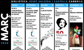 La Biblioteca Josep Salceda i Castells programa una lectura dramatitzada per commemorar l'Any Margarida Xirgu