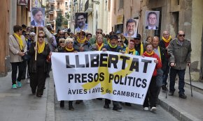 Els Avis i Àvies per la Llibertat dels Presos Polítics continuen amb les concentracions setmanals