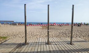 Salou reobre les dutxes de les seves platges i cales, mentre que els lavabos s'obriran a partir del 15 de juliol