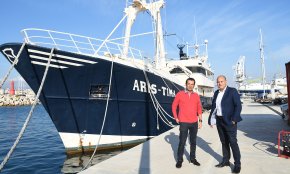 El vaixell Aris Tima i la Fundació Philippe Cousteau, un futur lligat a les tasques de recuperació mediambiental