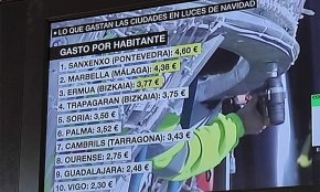 Cambrils, en la primera posició a Catalunya i setena de l'estat en el rànquing de municipis que més han gastat en il·luminació nadalenca per habitant