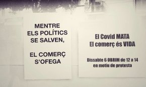 L'associació Xarxa del Port obrirà els seus comerços, demà al migdia, com a mostra de protesta per les restriccions