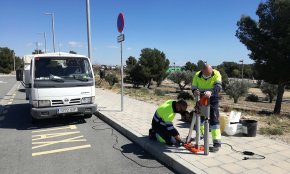 Noves plaques als carrers de l'Hospitalet de l'Infant i dels polígons