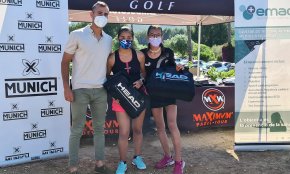 Les cambrilenques Míriam Morales i Clara Gallardo guanyen el Maxium Padel Tour 