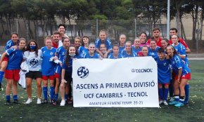 El Cambrils Unió femení es proclama campió i puja a la Primera Divisió