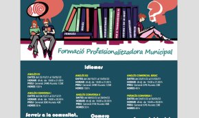 S'obre la matrícula dels cursos de formació professionalitzadora municipal 