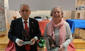 Manuel Romero i Maria Teresa Palet guanyen el II Premi Xavier Dupré del Centre d'Estudis de l'Hospitalet de l'Infant