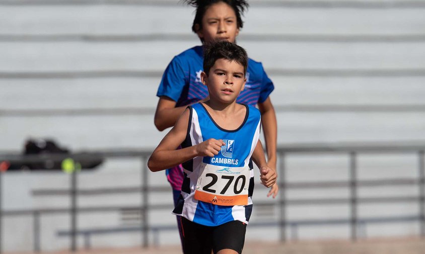 Imatge d'arxiu de l'atleta local Enzo Maté