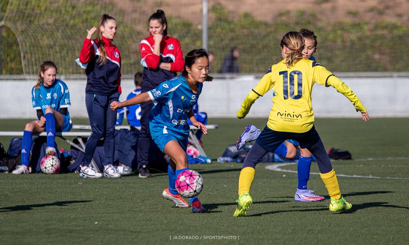 Partit de l'infantil B contra el Castelldefels