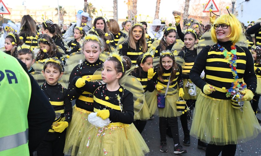 Imatge de la rua del Carnaval, el febrer de 2020