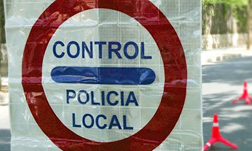 Senyal de control de la policia