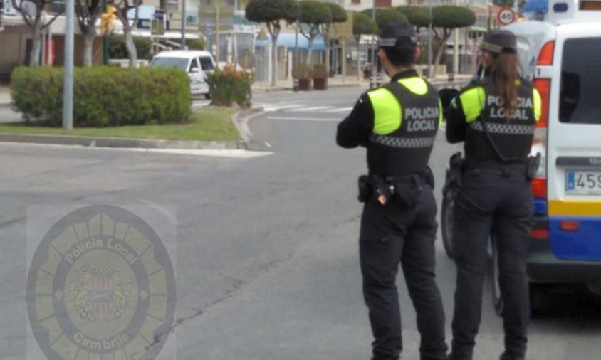 Imatge d'arxiu d'agents de la Policia Local de Cambrils