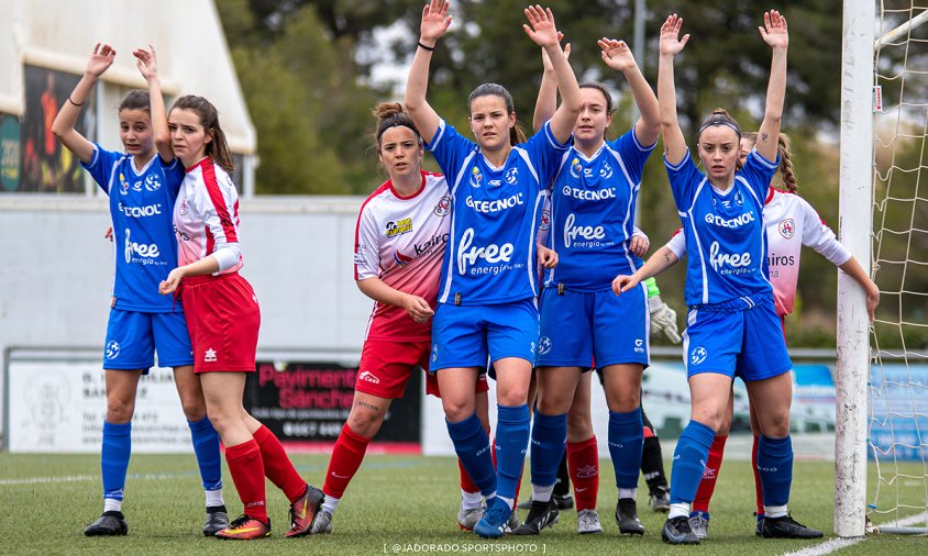 Partit de l'amateur femení F11 contra el Sant Vicenç