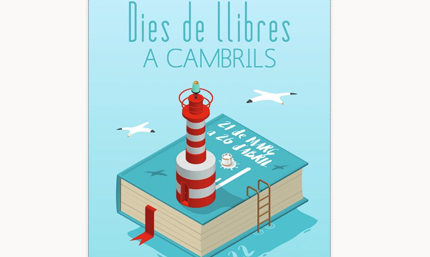 Cartell del programa "Dies de llibres" d'enguany