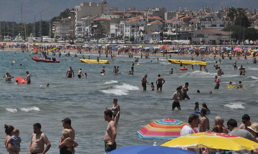 Imatge d'arxiu de la platja del Regueral