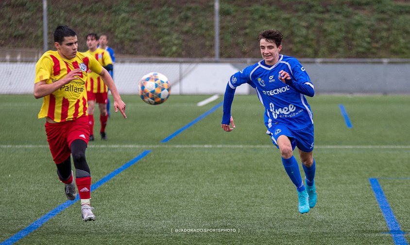 Partit del juvenil C contra el Pallaresos