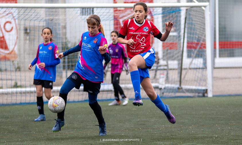 Partit de l'aleví contra el Cubelles