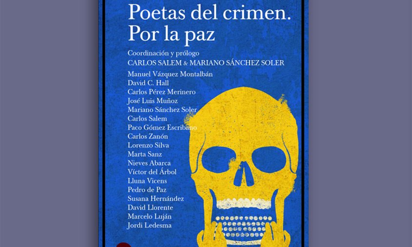 Portada del llibre «Poetas del crimen. Por la paz»