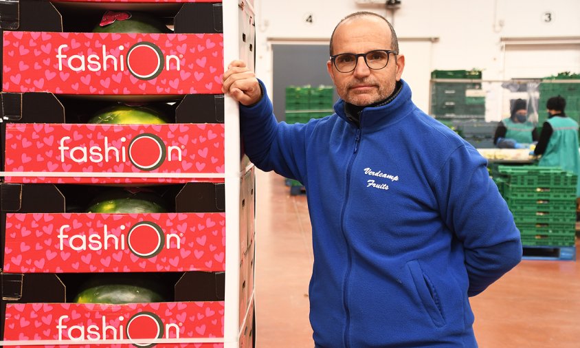 Pep Barrabeig, gerent de Verdcamp Fruits