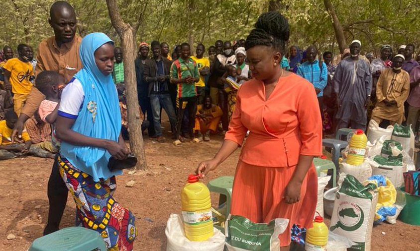 Imatge d'un projecte de Mans Unides a Burkina Faso