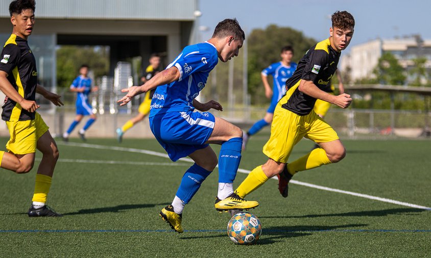 Partit del juvenil A contra el Prat