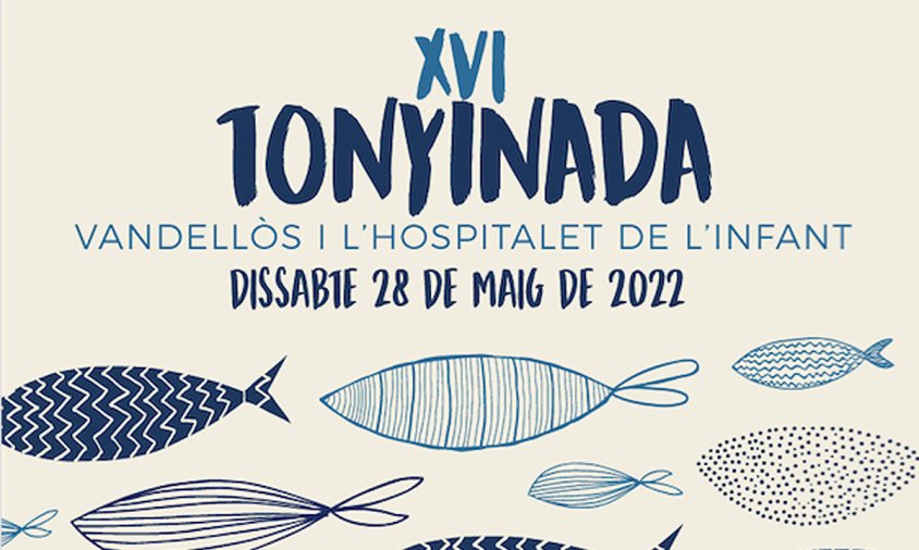 Cartell de la XVI Tonyinada a l'Hospitalet de l'Infant