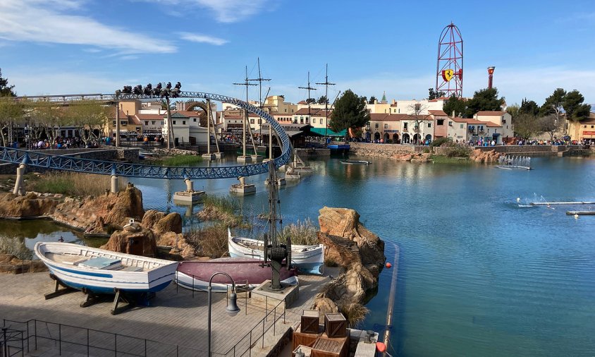 Imatge de les instal·lacions de PortAventura