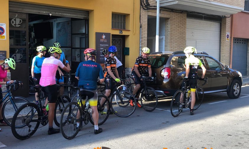 Imatge d'arxiu de les sortides en bicicleta organitzades per Rodabike