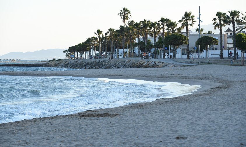 Imatge de la platja de la Llosa