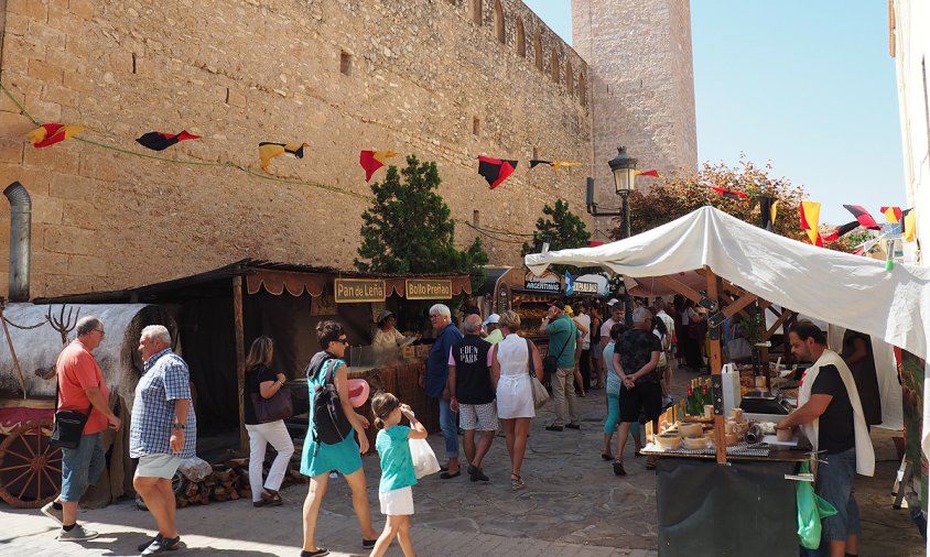 Imatge d'una edició anterior del Mercat Medieval de l’Hospitalet de l’Infant