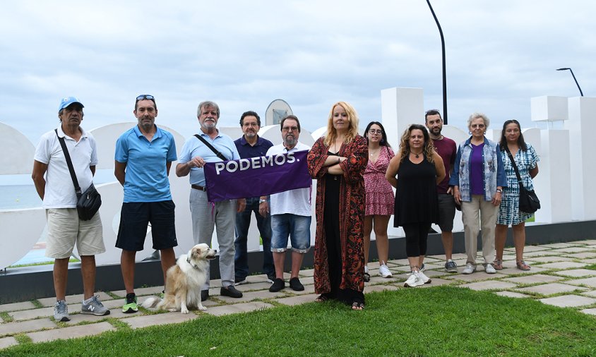 Candidatura de Podem Cambrils en la presentació que es va fer aquest passat diumenge