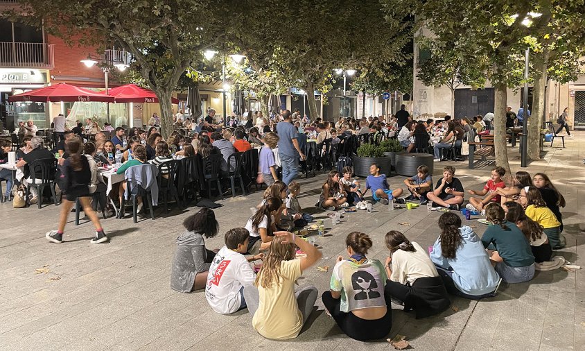 El sopar d'inici de curs de l'Agrupament Escolta s'ha recuperat, enguany, després de l'aturada de dos anys per la pandèmia