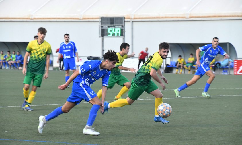 El Cambrils Unió B va derrotar al Pare Manyanet en el partit disputat aquest passat dissabte a l'estadi municipal