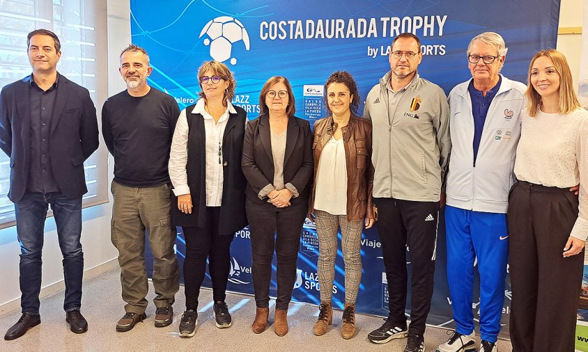 Imatge de la presentació del Costa Daurada Trophy U19 WNT de futbol femení