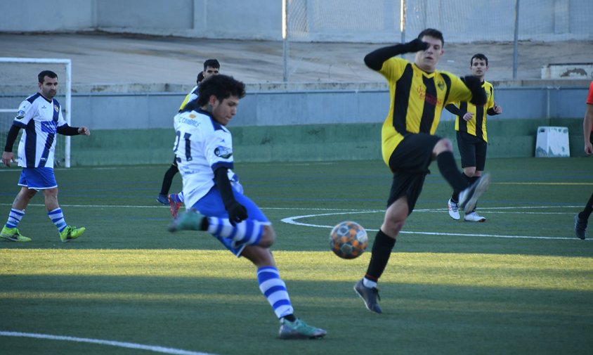 El FC Cambrils va derrotar el Maspujols en el partit disputat el passat dissabte a la tarda a l'estadi municipal