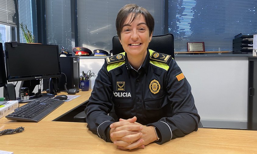 Raquel López, nova Inspectora Cap de la Policia Local de Cambrils