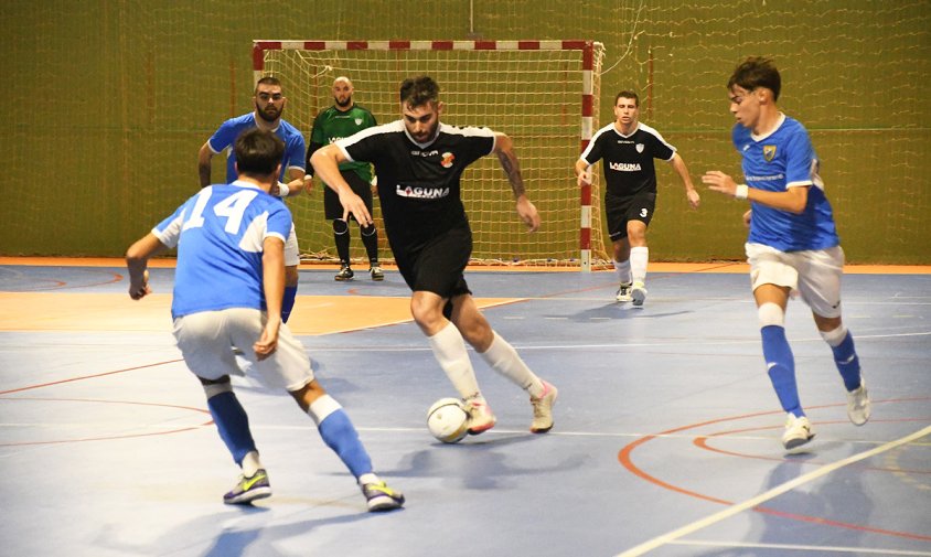 Imatge d'un partit de lliga del Laguna aquesta temporada