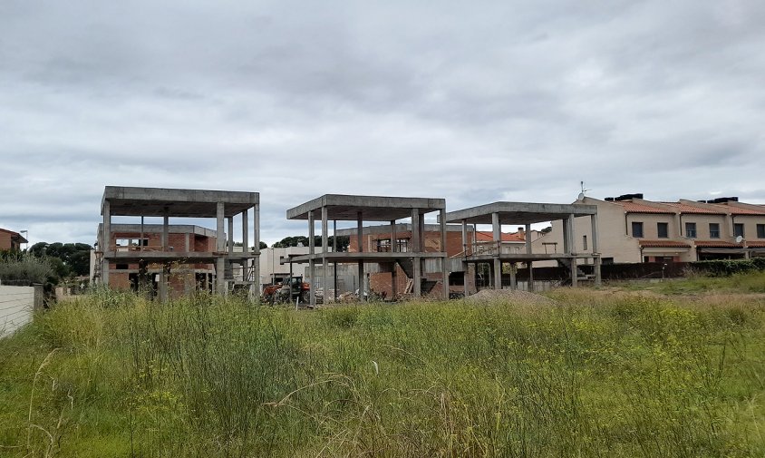 Imatge d'arxiu d'uns blocs en construcció a la zona de Ponent