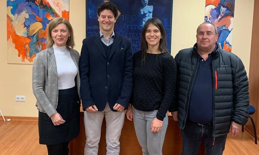 Roser Noguera, Josep M. Riba, Cristina Lobaco i Jordi Gallardo, els quatre primers noms de la candidatura d'Activem Cambrils