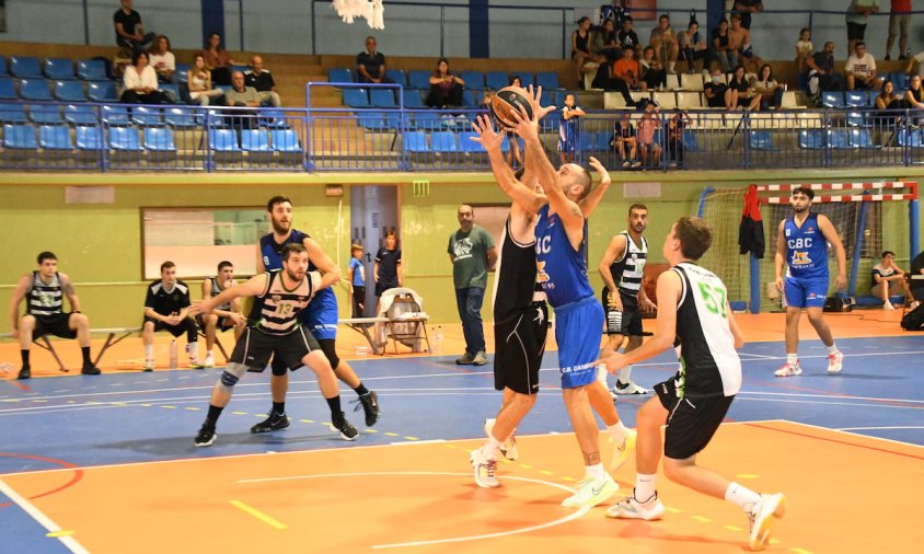 Imatge del partit de la primera volta entre el CB Cambrils i el Reus Ploms Salle, el passat octubre