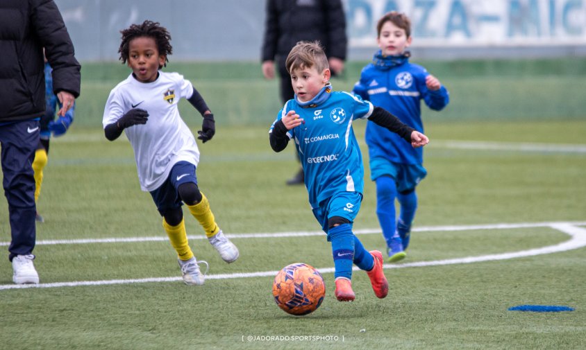 Partit del baby A contra el Costa Daurada