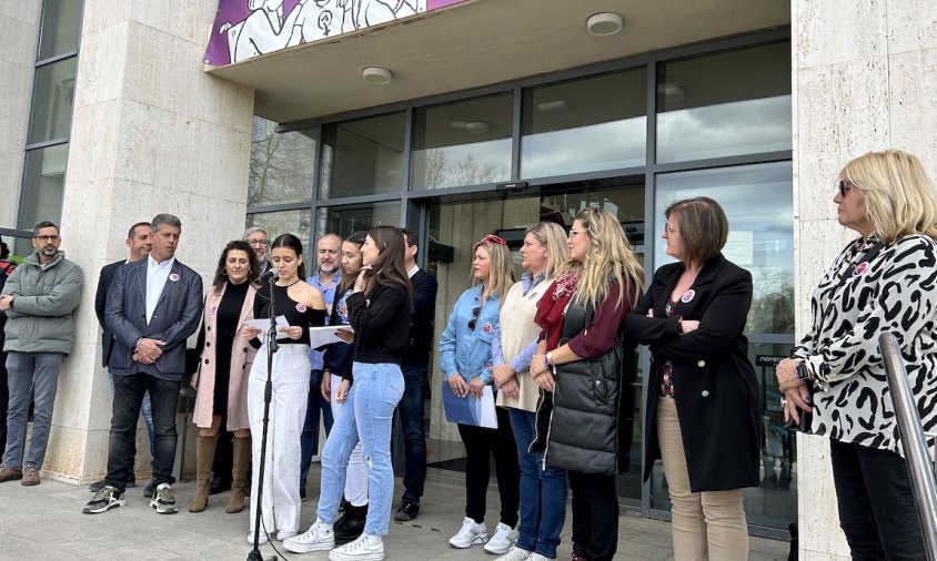 Els alumnes han tingut un protagonisme destacat a l'acte institucional