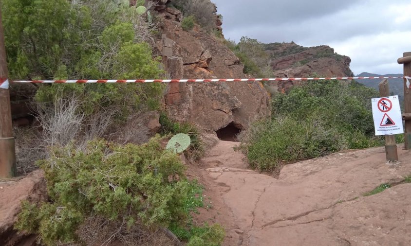 S’ha restringit l’accés a la zona i es demana a la ciutadania que eviti el passeig o l’aproximació